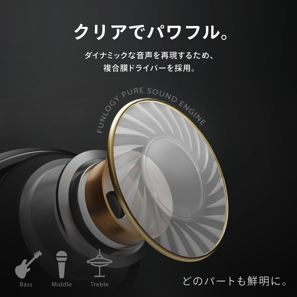 FUNLOGY Earbuds / ワイヤレスイヤホン