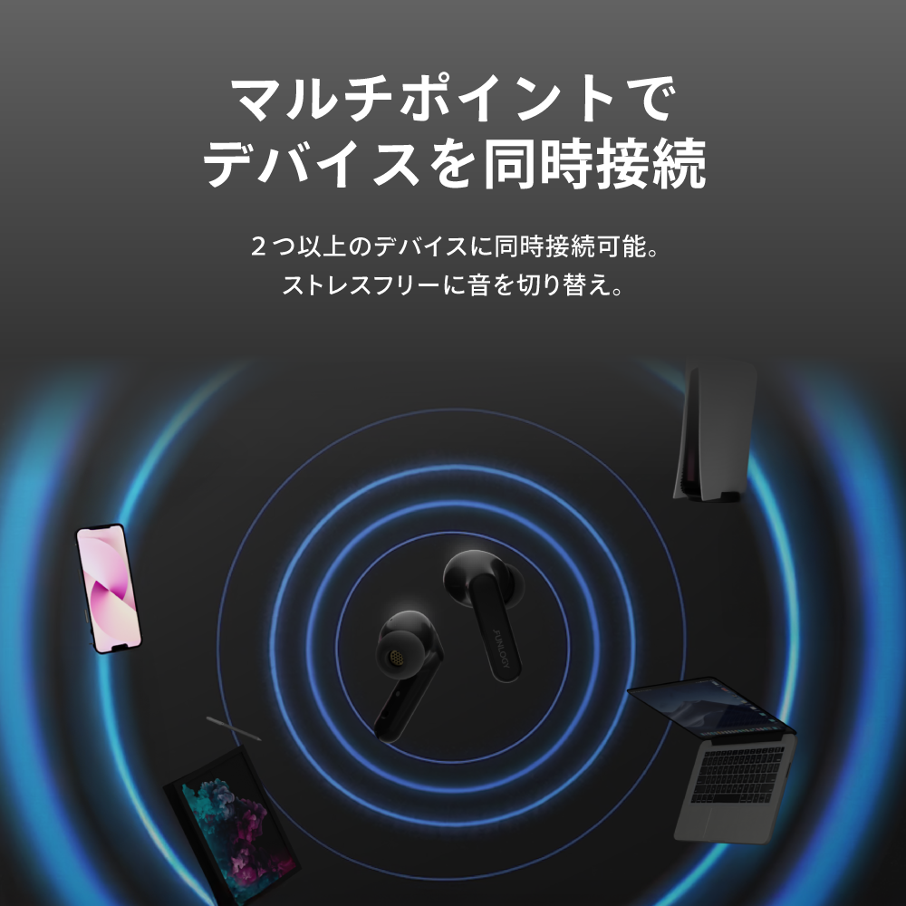 FUNLOGY Earbuds / ワイヤレスイヤホン