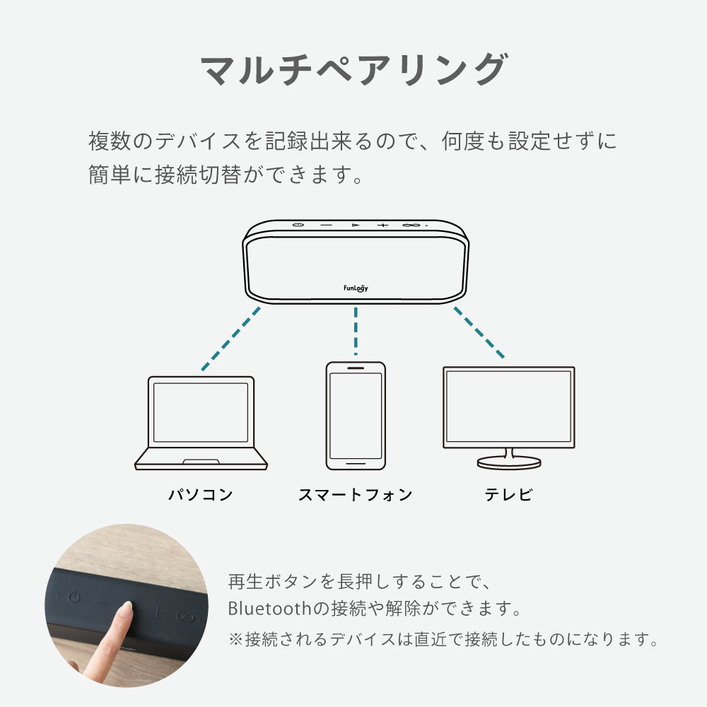 FUNLOGY Portable / ポータブルスピーカー