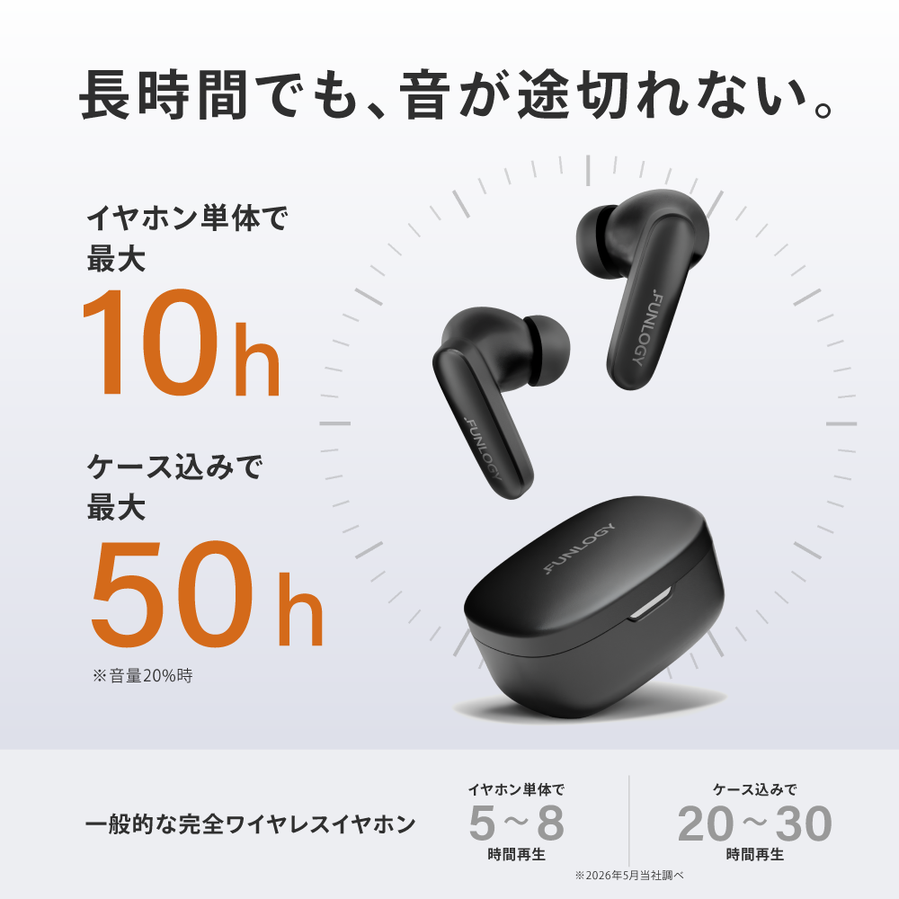 FUNLOGY Earbuds SE / ワイヤレスイヤホン