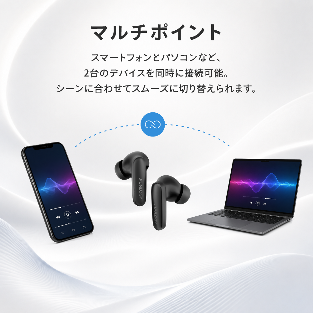FUNLOGY Earbuds SE / ワイヤレスイヤホン
